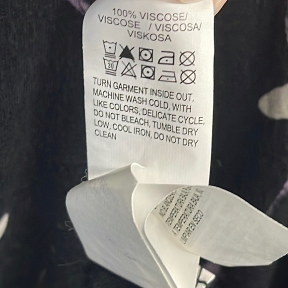 Lucky Brand Floral Long Sleeve Blouse Top sz Medium - Picture 3 of 7